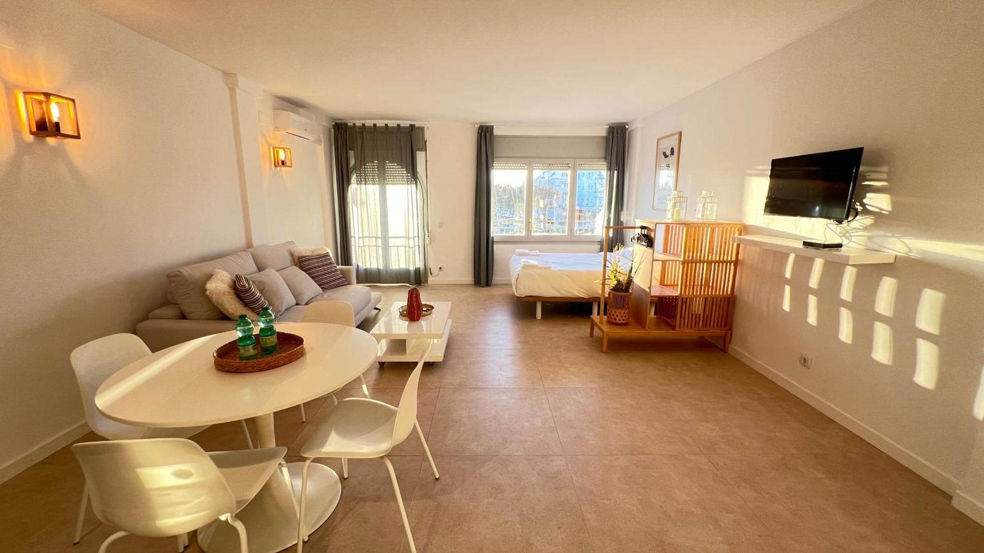 Estudio Frente Al Canal Con Terraza Empuriabrava Eksteriør billede